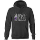 BACK2ONES B&W POP - Pocket Hoodie