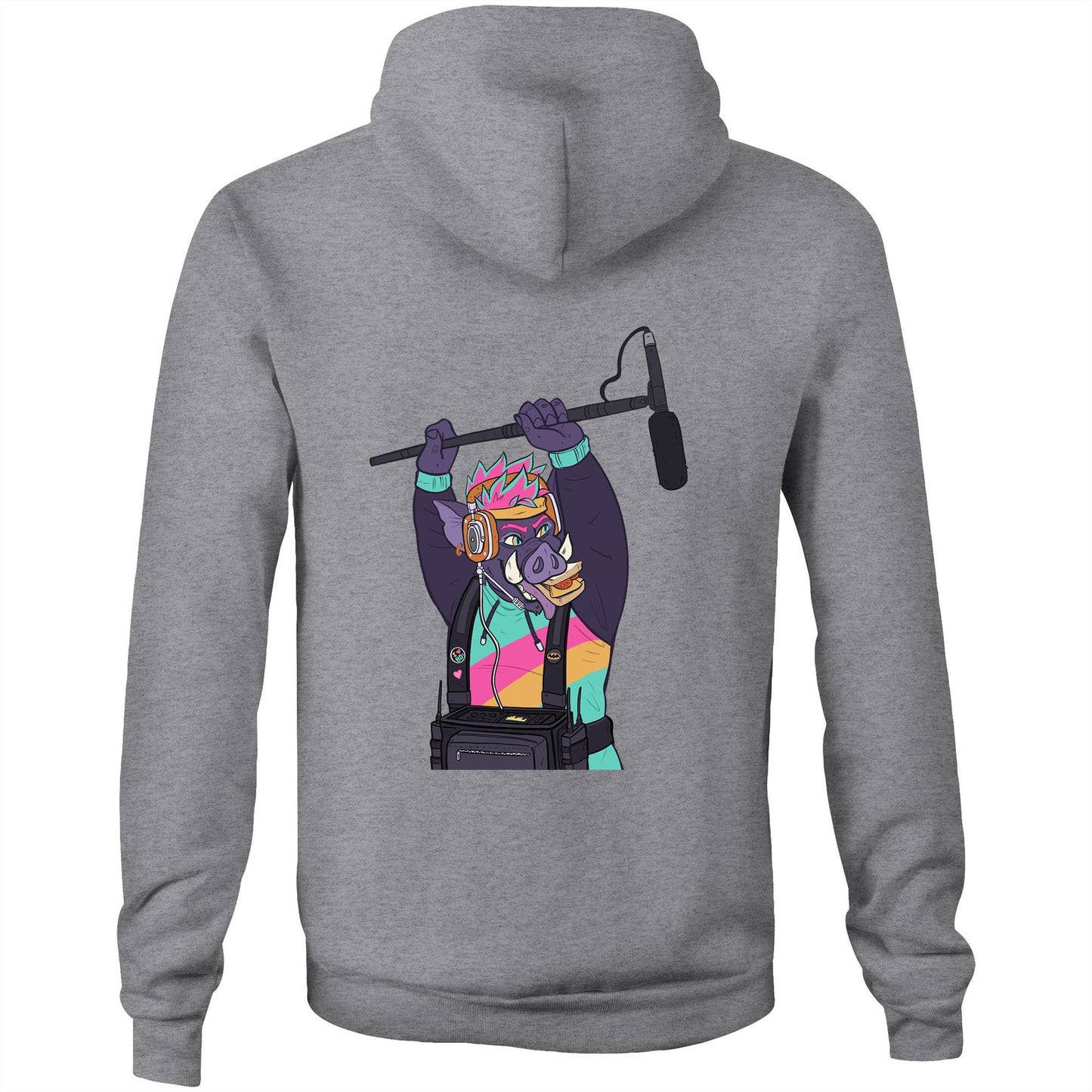 The TINA - BACK PRINT - Unisex Pocket Hoodie