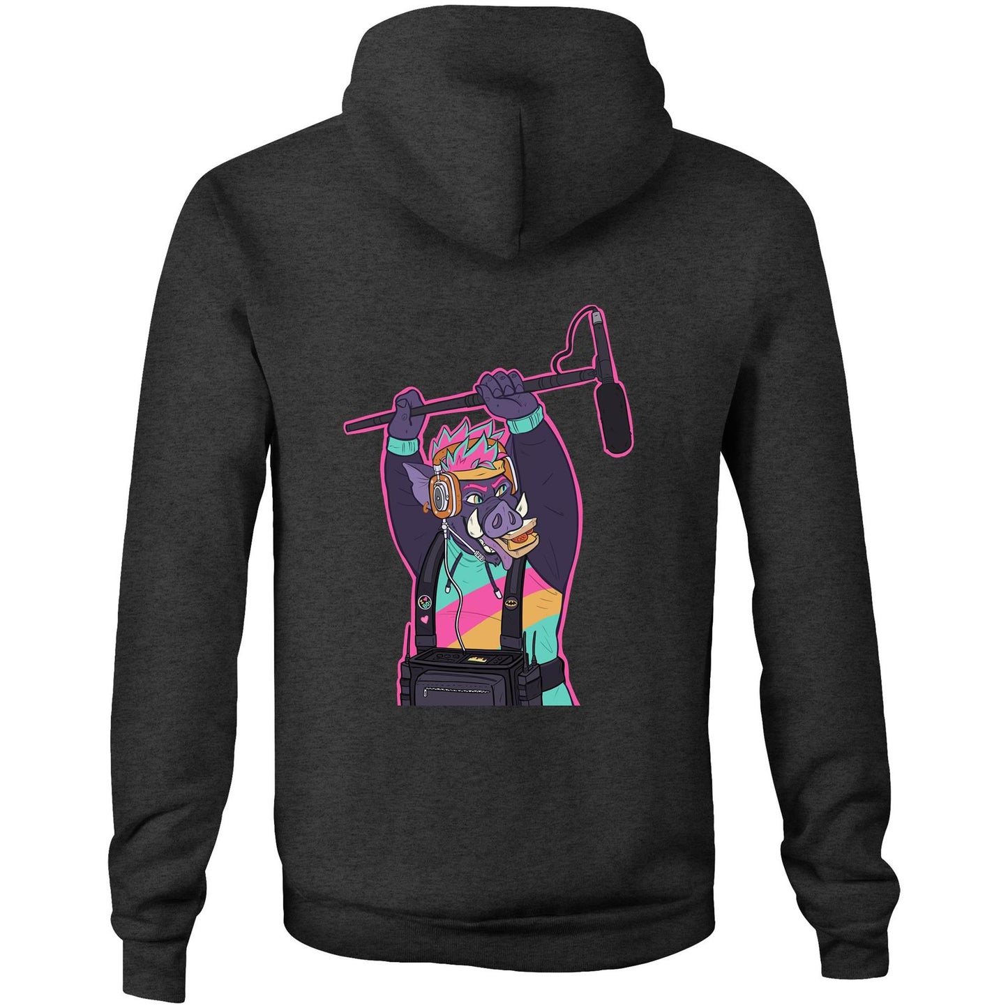 The TINA - BACK PRINT - Unisex Pocket Hoodie