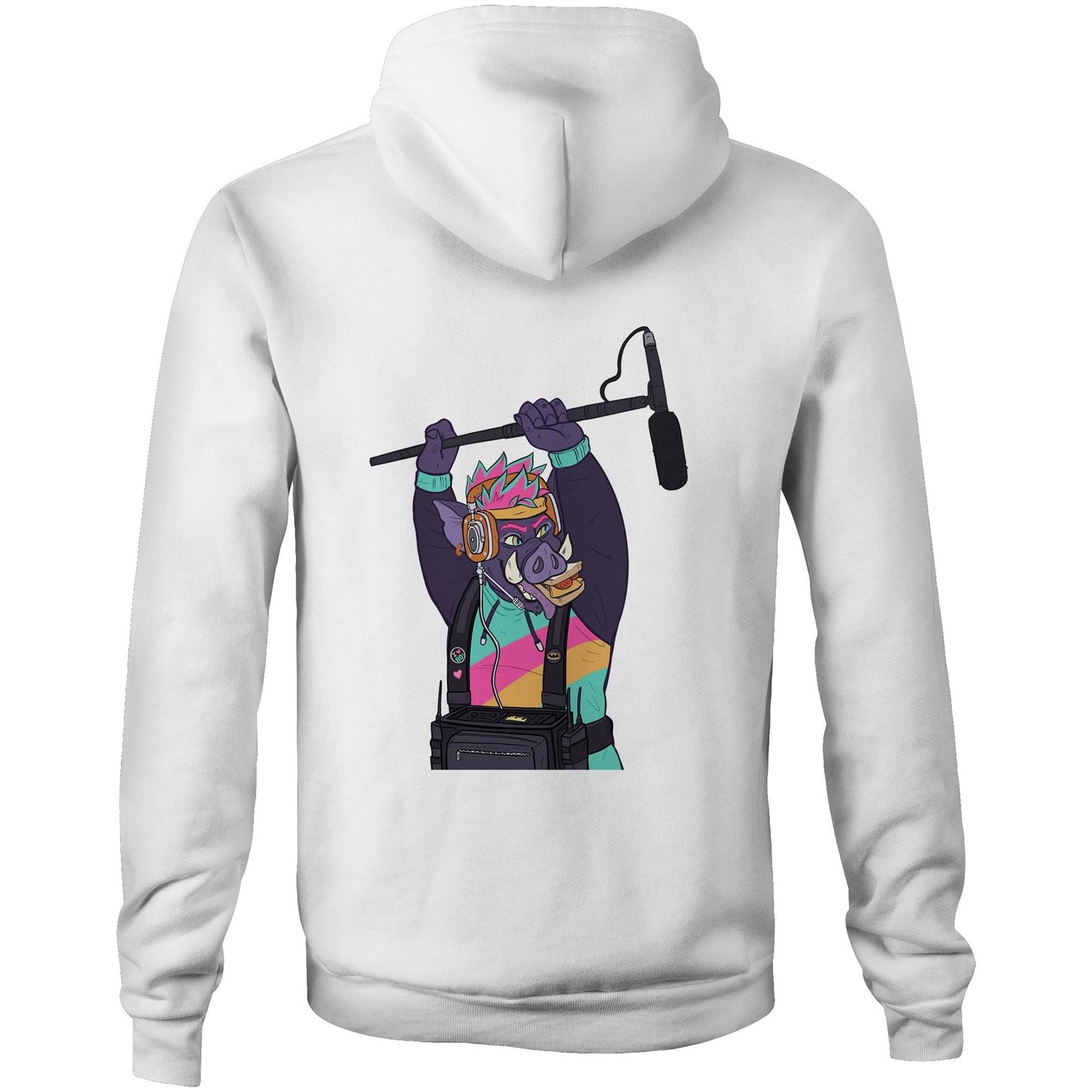 The TINA - BACK PRINT - Unisex Pocket Hoodie