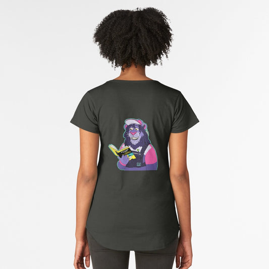 The NEIL - BACK PRINT - Womens Scoop T-Shirt